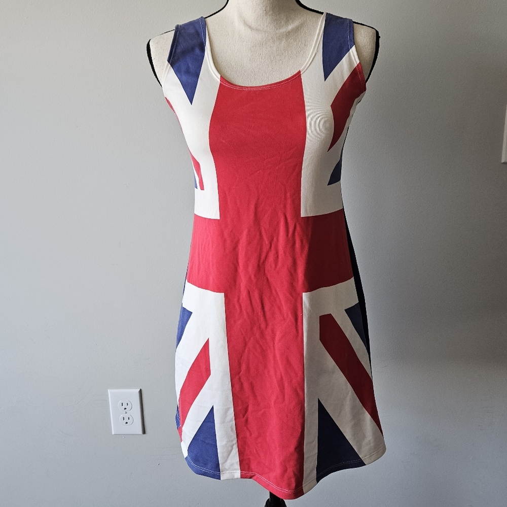 Union Jack flag dress